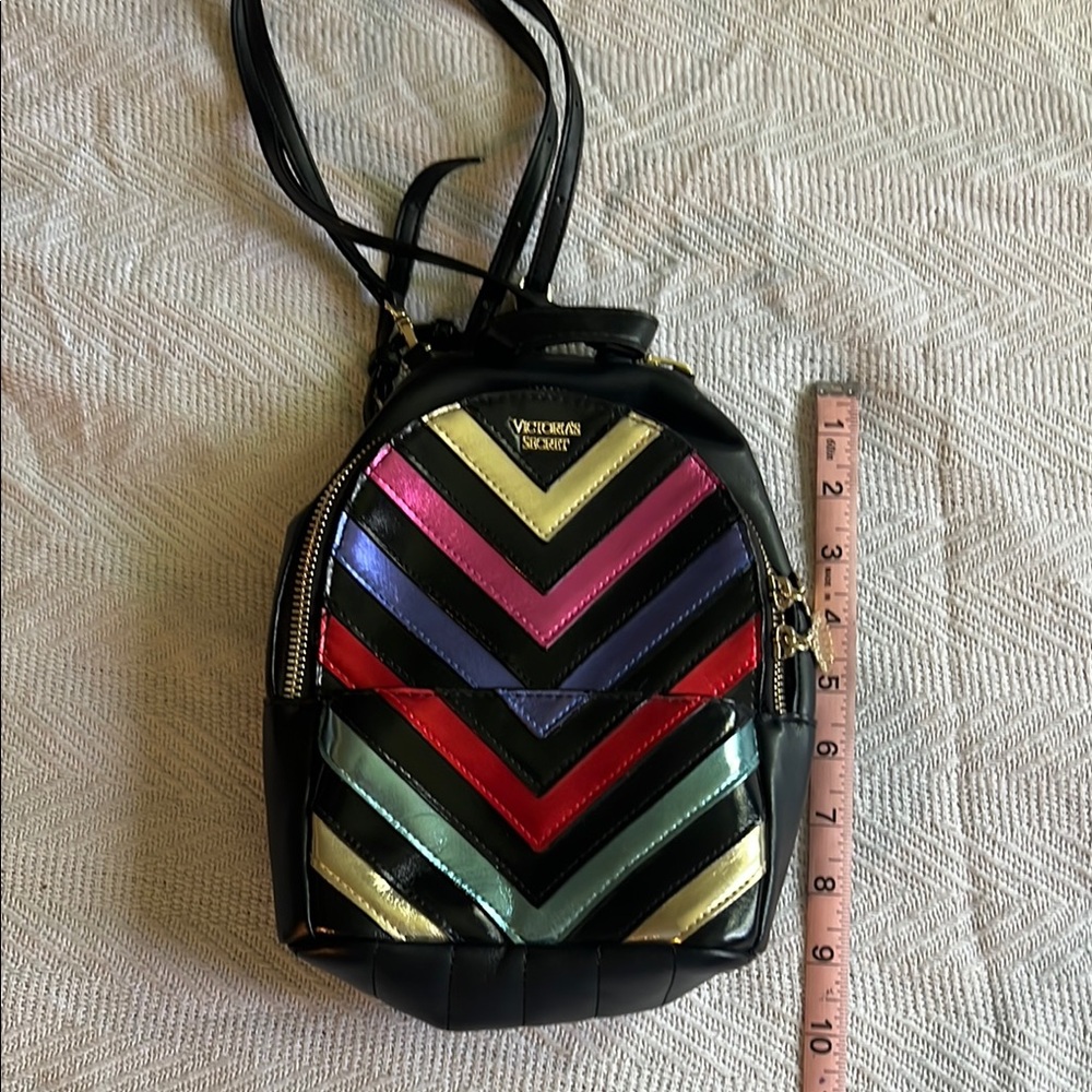 Victoria Secret mini backpack bag. In EUC !
